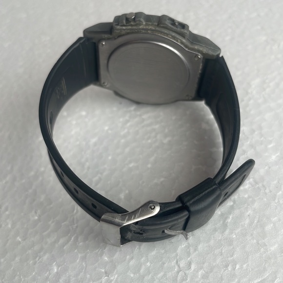 Vintage Handok Dolphin quartz watch water resistant alarm chronograph black mens - Picture 4 of 5